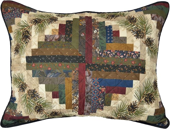 Donna Sharp King Bedding Set - 3 Piece - Whitley Lightweight Quilt Set with King Quilt and Two King Size Pillow Shams - Machine Washable