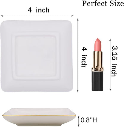 NZY Masters Degree Ring Dish Gifts for Students-Graduation Gifts for Best Friends Daughter Cousin Sister,MBA Present-The One Where She Gets Her Master's Degree-Jewelry Holder Trinket Tray