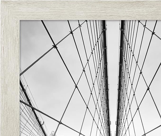 Americanflat 20x30 Poster Frame with Polished Plexiglass - Wide Picture Frames Made of Engineered Wood for Vertical or Horizontal Wall Display - Epic Collection - Grey
