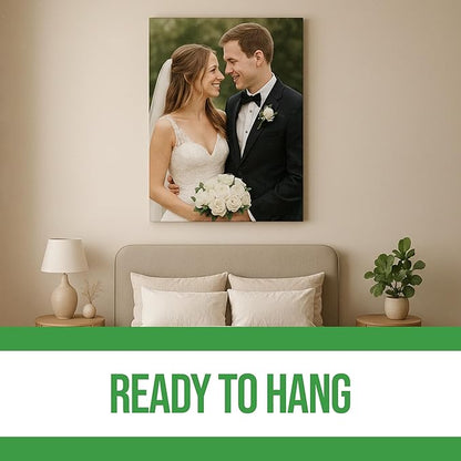 BCB Print Custom Wall Canvas Poster | Personalized Photo-to-Canvas Print for Bedroom, Living Room, Kitchen & Office | Made in USA | Fast Delivery | HD Edition