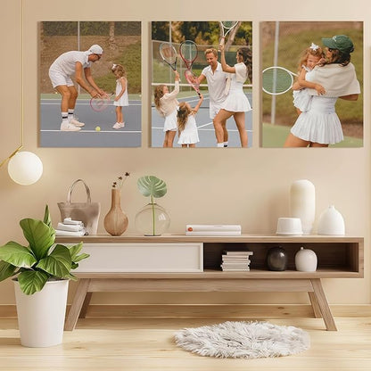 JIMUJIA Custom Canvas Art Print 16"x20" – Unframed Personalized Wall Art, Custom Photo or Portrait, Modern Artwork for Living Room, Bedroom, Office, Home Decor (16×20in, No Frame)