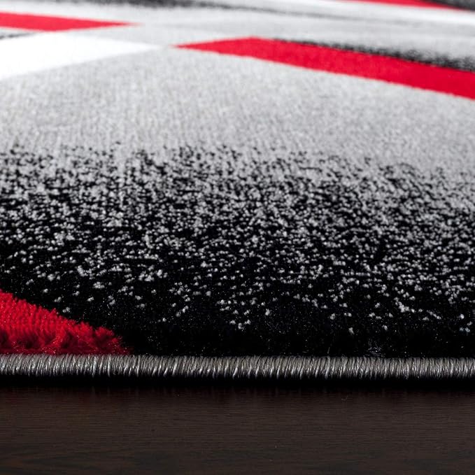 Persian Area Rugs 2305 Gray 8x11 Abstract Area Rug, 8 x 11 ft