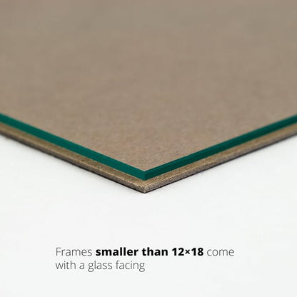 Craig Frames Contemporary, 10x17 Black Picture Frame with White Collage Mat, 3 Openings for 4x6 Prints