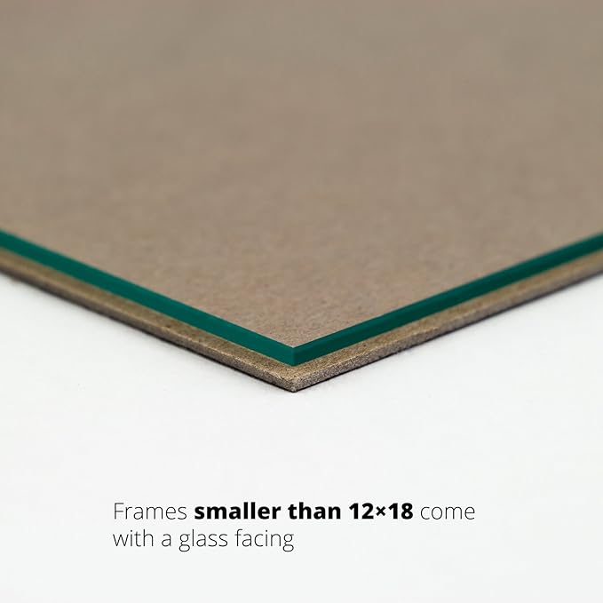 Craig Frames Contemporary, 8x14 Black Picture Frame with White Collage Mat, 3 Openings for 4x6 Prints