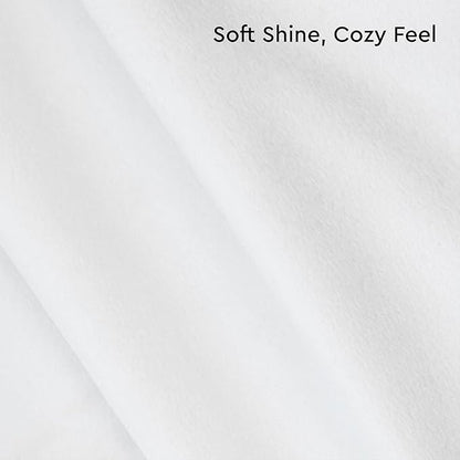 Encasa XO Velvet Throw Pillow Covers 12x12 in (30x30 cm) - White - No Inserts, Pack of 2 Cases | Solid Plain Dyed Soft & Smooth, Square Decorative Cushion Covers for Living & Bedroom