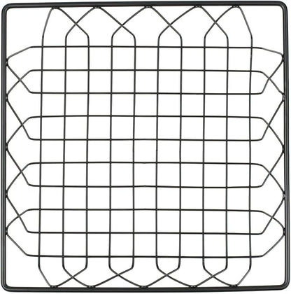 G.E.T. WB-1294-MG 12" x 9" Rectangular Wire Basket, 4" Tall, Metal