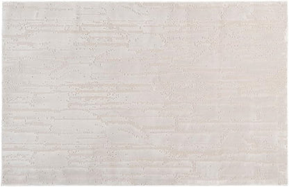 Revival Rugs Ebb 3'11"x6'1" Machine Washable Area Rug for Kitchen Bedroom - 100% Recycled Oeko-TEX Certified, Medium Pile, Taupe