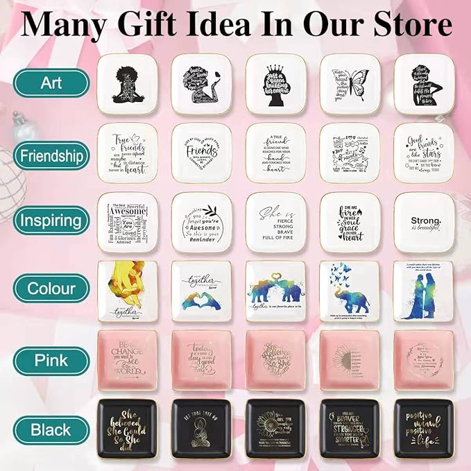 Grandma Jewelry Dish Ring Tray Plate,Unique Grandma Birthday Christmas Meaningful Gifts for Grandma from Grandchild - It’s A Special Bond