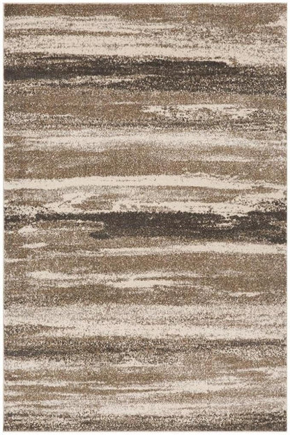 LUXE WEAVERS Lagos Collection 7501 Beige 2x3 Abstract Area Rug