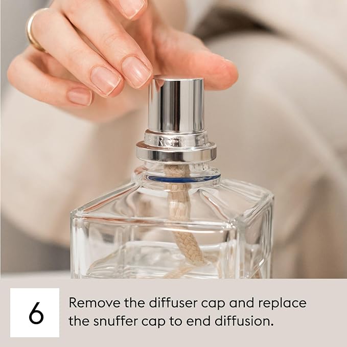 Maison Berger Underneath The Magnolias Lampe Berger Refill, 500 ml (16.9 fl oz), Odor-Neutralizing Home Fragrance Oil for Maison Berger Lamps, Damask Rose, Lemon, Arabian Rose, Made in France