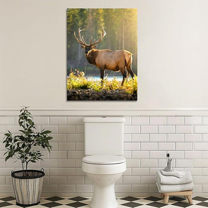 JIMUJIA Custom Canvas Art Print 40"x60" - Unframed Artwork, Personalized Wall Decor, Customizable Photo, Custom Portrait, Office, Living Room, Bedroom Wall Art(40×60in,Unframe)