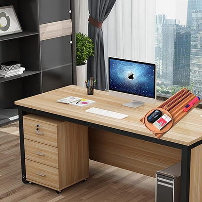 Pen Holder Wave Pen Tray Wooden Desk Organizer,Pencil Holder,Fountain Tray,Pencil Organizer Organizer for Desk (Oak)