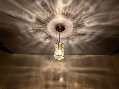 Doraimi Lighting 3 Pack 1 Light Hanging Kitchen Island 5.5" Crystal Modern Pendant Light Fixture,Brushed Nickel Finish with Crystal Shade for Bar,Dining Room,Corridor,Living Room Over Sink