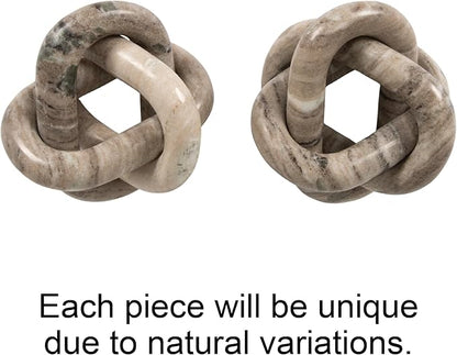 Bloomingville Marble Chain Link, Beige