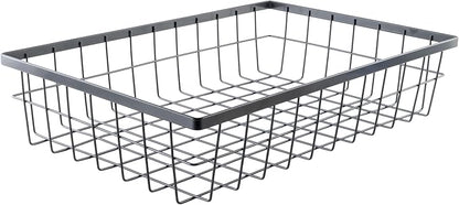 G.E.T. WB-1814-MG Urban Renewal 17.75" x 11.25" Wire Basket, 4" Tall, Metal