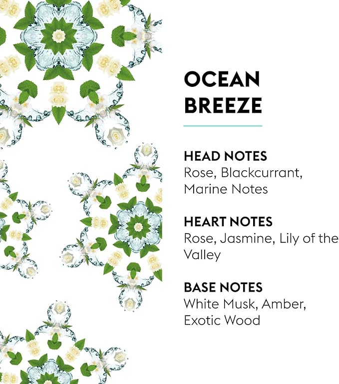 Maison Berger - Ocean Breeze - Lampe Berger Fragrance Refill for Home Fragrance Oil Diffuser - 16.9 Fluid Ounces - 500 milliliters