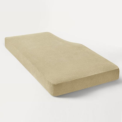 Hokway Stretch Chaise Cover Individual Couch Cushion Slipcovers Reversible Cushion Protector Slipcovers Sofa Cushion Protector Covers (Chaise Cover, Sand)