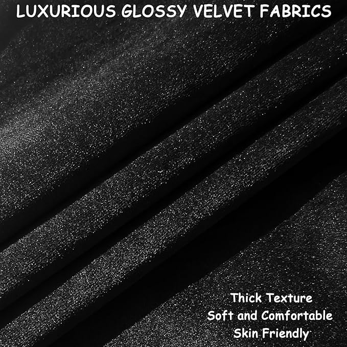 2 Pack 16x16 Pillow Cover Velvet Pillow Covers, Square Throw Pillow Covers for Living Room Decorations Throw Pillow Case, Throw Pillow Cover Cushion Cover for Sofa Bedroom Car, Black Velvet