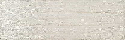 Hausattire Hand Woven Jute Braided Rug, 2'x6' – Off White, Reversible Boho Entry Area Rugs for Kitchen, Living Room I Farmhouse Indoor Outdoor Decorative Floor Rug, 24x72 Inches