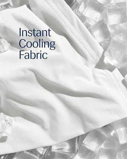 REST® Evercool®+ Top Sheet, Cali King/King Size, Arctic White, 104"X108" (1 Flat Sheet only)