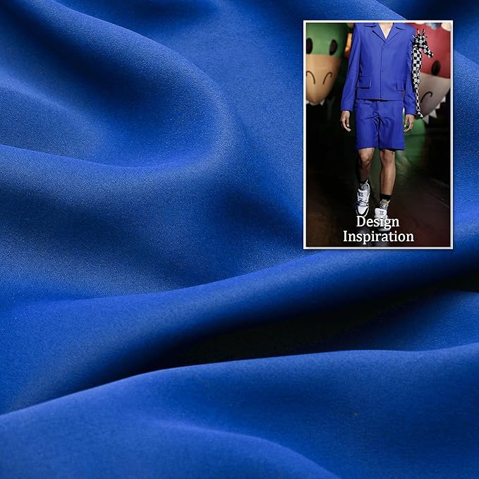 DUALIFE Royal Blue Grommet Room Darkening Curtains 60 x 84 Inches, 2 Panels