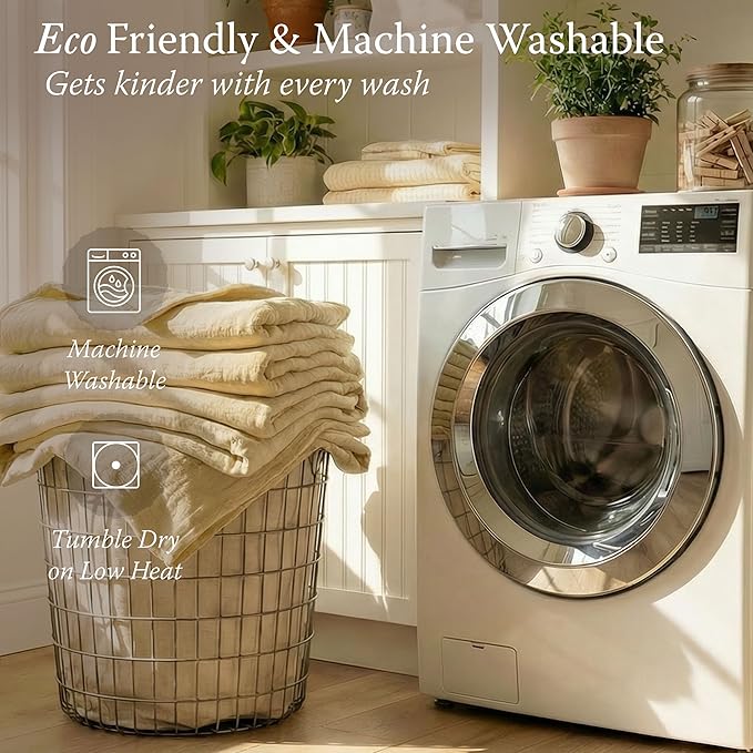 Threadmill Summer Muslin Twin Blanket | 4-Layer Gauze for Couch or Bed | Cozy All-Season Lightweight | 100% Cotton Ideal for Bed| Blanket