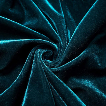 Velvet Throw Pillow Cover Soft Decorative Luxurious Solid Square Cushion Case for Sofa Couch Bedroom Farmhouse,Pack of 2, 18 x 18 Inches, Malachite Green