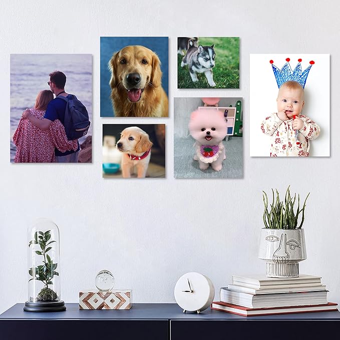 jenesaisquoi Custom Canvas Art Print 22" x 34", Upload Your Photo Image Custom Personalized Photo to Poster Printing Home Decor Wall Art Prints (Unframed)