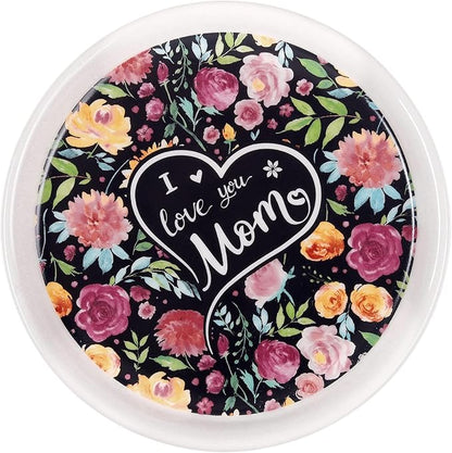 Potiera Ceramic Jewelry Tray, Decorative Ring Holder, Trinket Dish for Earrings Necklaces Watch Keys, Mother of the Bride Wedding Gifts, Mother's Day Birthday Christmas Gifts for Mom from Daughter