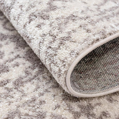 Rugs.com Arlington Collection Rug – 10' x 13' White Medium-Pile Rug Perfect for Living Rooms, Large Dining Rooms, Open Floorplans