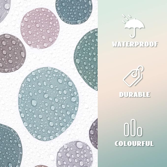 Epakh 296 Pcs Polka Dots Wall Decal Boho Rainbow Kids Playroom Wall Decor Gifts, Colorful Nursery Room Bedroom Classroom Watercolor Decal Art, Peel and Stick Modern Decor Sticker(Light Colors)