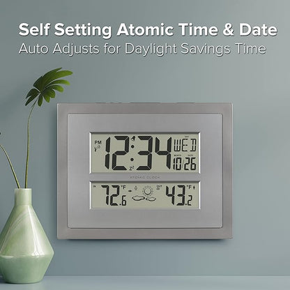 La Crosse Technology Atomic Wall/Table Clock (512-85937)
