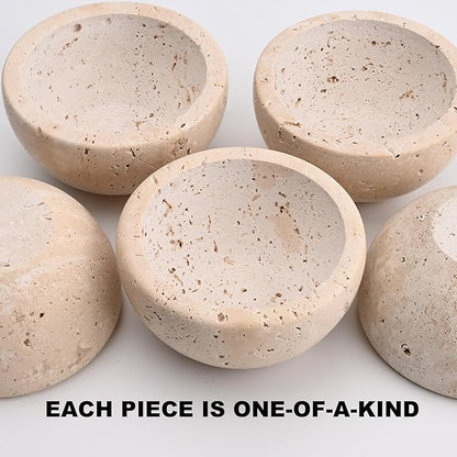 Incense Holder for Sticks and Cones - Handcrafted Limestone Incense Burner and Ash Catcher, Modern Stone Holder for Aromatherapy, Meditation, and Japanese Incense