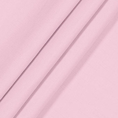 Eclipse Kendall Modern Blackout Thermal Rod Pocket Window Curtain, Insulating & Noise Reducing Curtains for Bedroom or Living Room (1 Panel), 63 in Long x 42 in Wide, Soft Pink