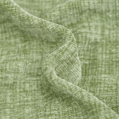 CaliTime Throw Pillow Covers Decorative 12 X 20 Inches Pack of 2 Cozy Chenille Cushion Case for Couch Sofa Bed Living Room Home Sage Green