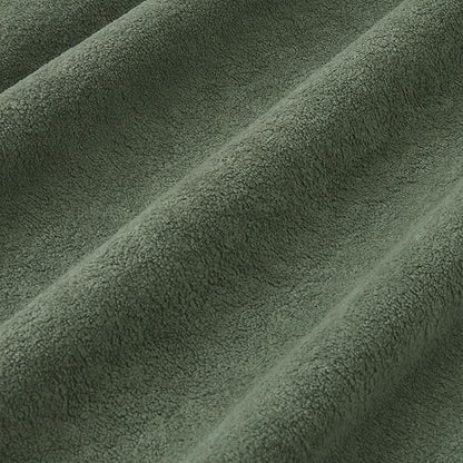 Kevin Textile Waterproof Decorative Pillow Covers Olive Green 24x24 Inch Pack of 2 Soft Boucle Textured Euro Pillowcases Elegant Accent Pillows for Couch Sofa Chair Bed Home Decor Indoor Outdoor