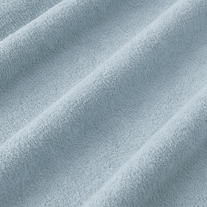 Kevin Textile Waterproof Decorative Pillow Covers Light Blue 18x18 Inch Pack of 2 Soft Boucle Textured Throw Pillowcases Elegant Accent Pillows for Couch Sofa Chair Bed Home Decor Indoor Outdoor