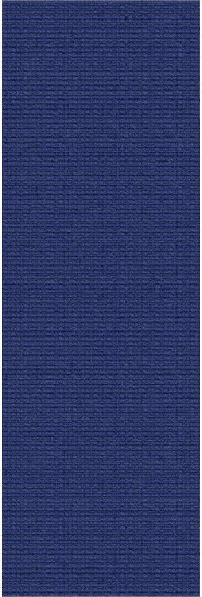 IOHOUZE Washable Runner Rug 2x7 Non Slip Runners for Hallways Entryway Runner Indoor, Kitchen Rugs Woven Cotton Floor Carpet for Kitchen Hall Entrance Bedroom, Royal Blue/Navy