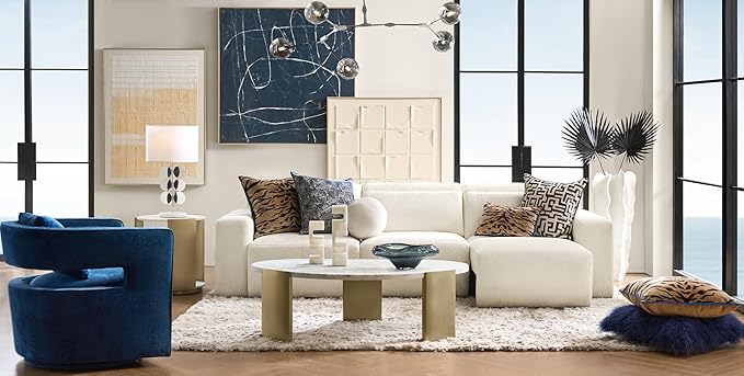 Playa Floor Vase, Organic Modern Sculptural Vase with Textured Finish, Minimalist Statement Piece for Contemporary Home Decor & Interior Design, White