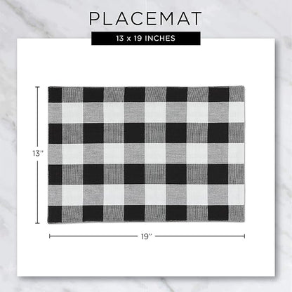 DII Variegated Tabletop Collection, Placemat Set3x19, Olive Green, 6 Piece