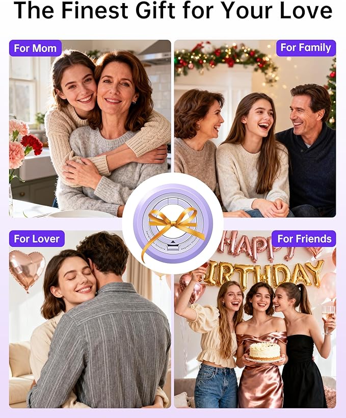 SYNCWIRE for MagSafe Phone Grip, Birthday Christmas Stocking Stuffers Surprise White Elephant Gifts for Women Mom Her Best Friends Sister Wife Teen Girl Magnetic Phone Ring Holder Kickstand Stand