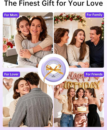 SYNCWIRE for MagSafe Phone Grip, Birthday Christmas Stocking Stuffers Surprise White Elephant Gifts for Women Mom Her Best Friends Sister Wife Teen Girl Magnetic Phone Ring Holder Kickstand Stand