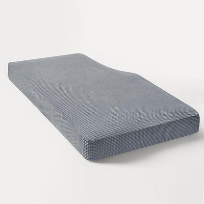 Hokway Stretch Chaise Cover Individual Couch Cushion Slipcovers Reversible Cushion Protector Slipcovers Sofa Cushion Protector Covers (Chaise Cover, Lightgrey)