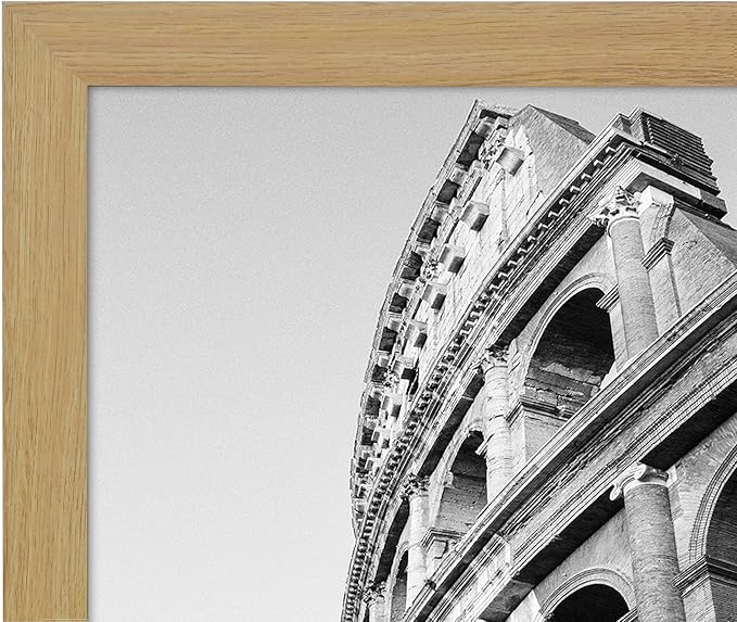 Americanflat 20x24 Picture Frame with Polished Plexiglass - Wide Picture Frames Made of Engineered Wood for Vertical or Horizontal Wall Display - Epic Collection - Pine