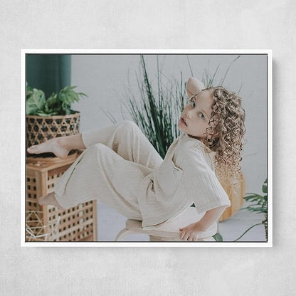 Personalized Custom Canvas Prints: Photo On Canvas (White, 24x36) Transform Your Photos into Stunning Framed Wall Art Digitally Printed Photo To Canvas Ideal for Home Decor, Gifts Keepsakes.Made in Texas, USA