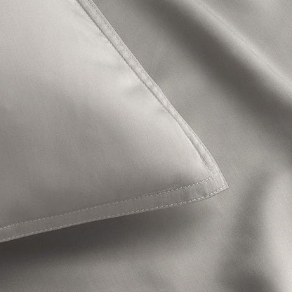 Queen Pillowcases by Pure Bamboo, Genuine 100% Organic Viscose Derived from Bamboo, Luxuriously Soft & Cooling, Double Stitching, Envelope Closure (2 Queen Pillowcases, Stripes)