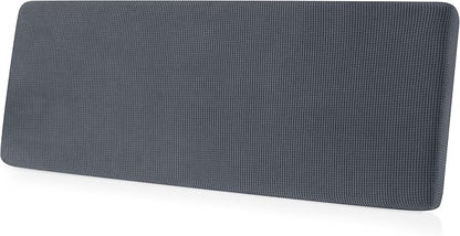 CHUN YI Medium Couch Cushion Cover Stretch for Loveseat, Sofa Seat Slipcovers for Pets, Suitable for Armchair Loveseat Sofa with Spandex Jacquard Washable Fabric(Medium,Grey)
