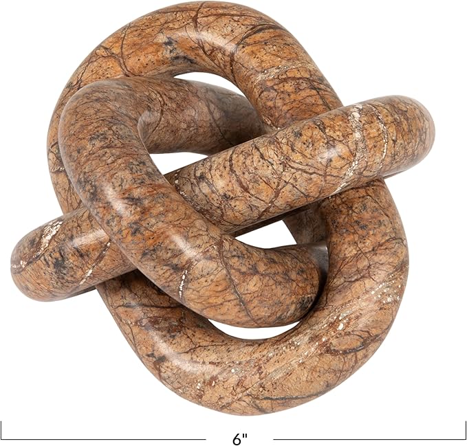 Bloomingville Marble Chain Link, Brown