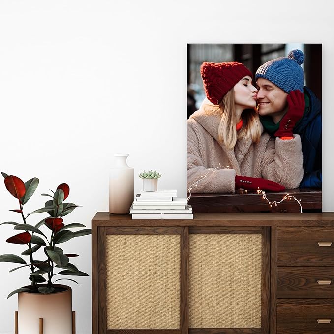 YYYYHPP Canvas Prints with Your Photos, Personalized Photo to Canvas Wall Art,Canvas Printing for Wedding, Family, Baby, Pets, Home Office Decor, Wrapped Frame 24"x30"