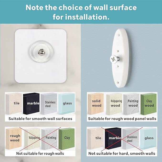 4-Pack Clear Acrylic Floating Shelves with Adhesive & No-Trace Nails - Ultimate No Drill Wall Mounted Display & Storage Organizer for Bathroom, Bedroom, Living Room, Office, 7.87" x 4" (4, U-Shape)